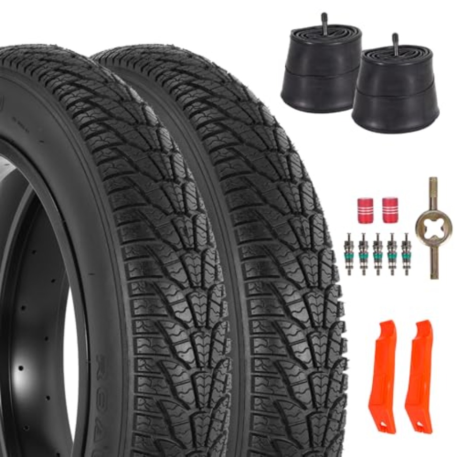Mountain Biking Tube - 2'li Paket 26x4.0 Şişman Bisiklet Lastiği,