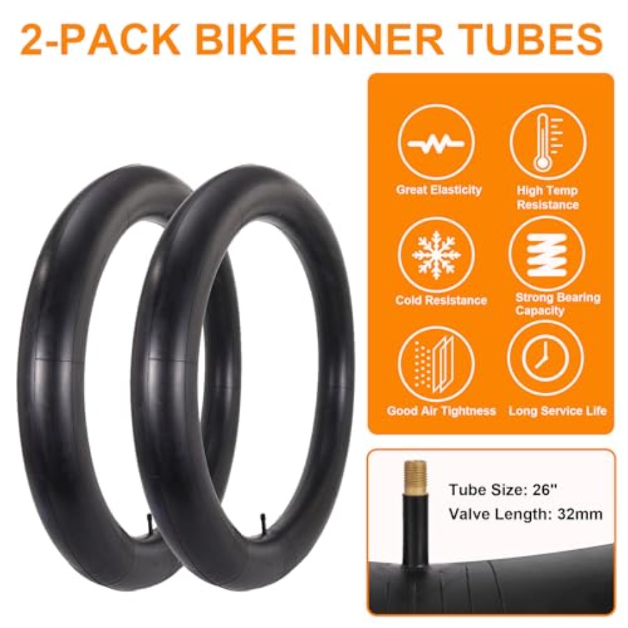 2'li Paket 26x4.0 Şişman Bisik - Mountain Biking Tube incelemesi ve fiyatı
